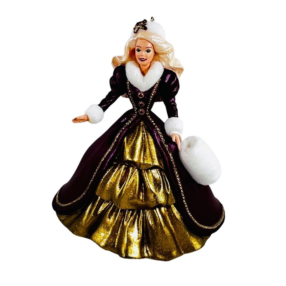 HALLMARK Keepsake HOLIDAY BARBIE 1996 Debut 1994 Cinderella ORNAMENT Lot of 3 - Picture 16 of 16